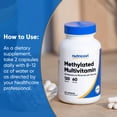 thumbnail image 6 of Nutricost Methylated Multivitamin 120 capsules, 60 servings - 23 Vitamin & Minerals Per Serving, 6 of 8