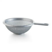 YBM Home 8.5 Inch Deep Plastic Strainer Colander With Long Handle Use for Pasta, Noodles, Spaghetti