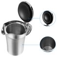 thumbnail image 4 of Peohud Double Insulated Gravy Boat with Lid, 700ml Stainless Steel Gravy Jug with Hinged Lid, Gravy Warmer Pitcher for Home, Easy Clean Serving Jug for Custard and Cream, 4 of 6