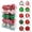 B, variant on 30 Pcs Christmas Ornaments Sets 2.36in Christmas Ball Decoration Shatterproof Christmas Tree Ornaments Painted Xmas Balls Bulbs for Holiday Wedding Party Christmas Tree Decoration