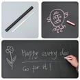 thumbnail image 2 of YOPTOP Two Sided Wooden Frame Chalkboard with Five Chalk Pieces, 24" Wide,Black, 2 of 7