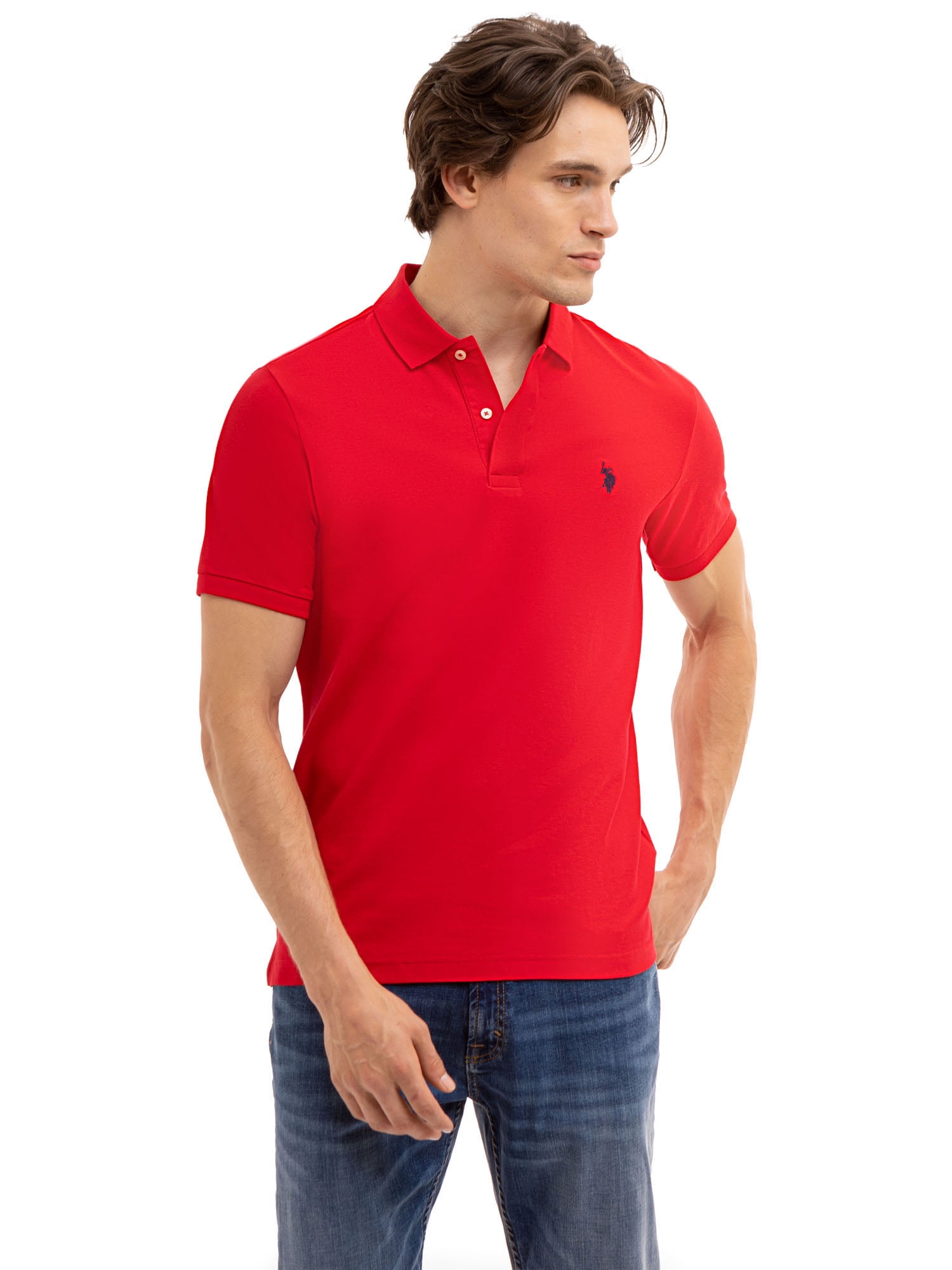 U S Polo Assn Men s Performance Pique Polo Shirt Walmart u-s-polo-assn-men-s-performance-pique-polo-shirt-walmart