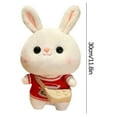 thumbnail image 3 of TopLLC Rabbit Toys Cute Rabbit Dolls Plush Toys Children's Gift Doll 30cm on Clearance, 3 of 5