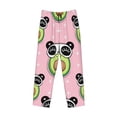 thumbnail image 4 of Daiia Panda Avocado Men's Sleep Pant with Pockets and Drawstring,Pajama Pants-Medium, 4 of 9