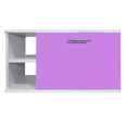 thumbnail image 4 of Gabinete Baño Moderno Monomando Ovalin Ensamblado Lila, 4 of 8