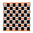 thumbnail image 2 of Celsvanis Halloween Throw Blanket, Checkered Pumpkin Print Soft Warm Flannel Cover, Decorative Holiday Blanket for Sofa, Bed and Indoor Home Use 60", 2 of 7