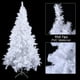 Costway 7Ft Artificiel PVC Sapin de Noël W / Stand Vacances Saison Intérieur Extérieur Blanc – image 3 sur 8