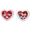 DecoPac Mickey and Minnie Valentine Sweethearts Cupcake Rings (12 Count)