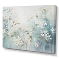 thumbnail image 2 of Designart "Blue Calm Gardens I" Abstract Botanicals Canvas Wall Art, 2 of 5