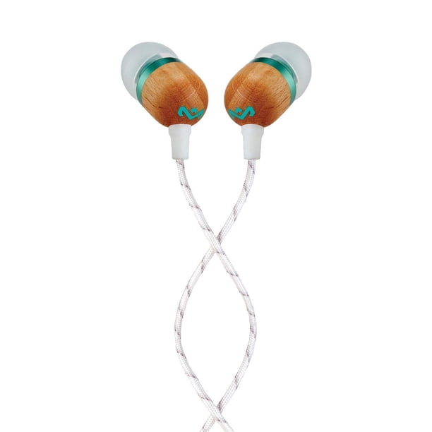 Auriculares con cable House of Marley Smile Jamaica con micrófono - Mint
