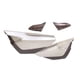 thumbnail image 1 of Tapa Lateral Derecha Izquierda Gris Café Set Italika Ft 125 Clasica Roda, 1 of 2