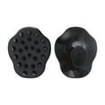 thumbnail image 4 of Unique Bargains 1 Pc Flower Shape Hair Shampoo Brush for Scalp Massage 3.74"x3.15"x2.76" Black, 4 of 6