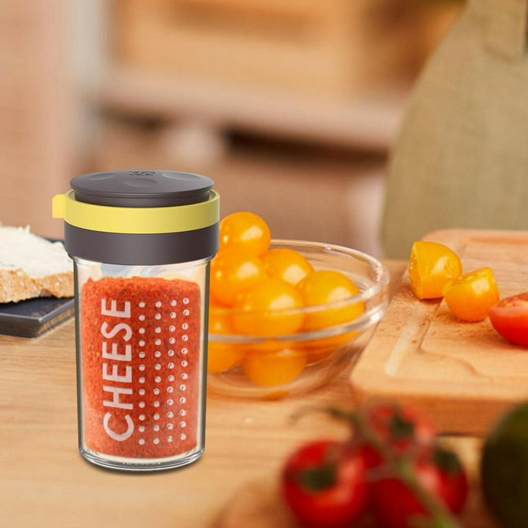 Grated cheese container