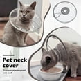 thumbnail image 4 of ft Comfortable Cat Recovery Collar, Lightweight E Collar With Reflective Design, Waterproof Adjustable Protective Cone For Small Medium Large Cats After Surgery, 4 of 8