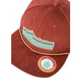 thumbnail image 3 of Sendero Provisions Geo Hat Rust Corduroy Braided Rope Snapback Geology Cap, 3 of 6