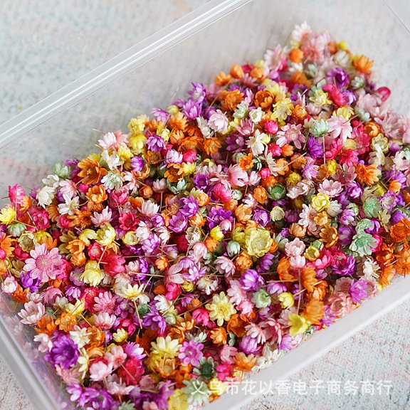 1 Bag of DIY Dried Flowers DIY Candle Supply Resin Mold Fillings Flowers Vase Flower Decor
