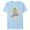Light Blue, variant on Men's The Simpsons Distressed Duffman Portrait Graphic Tee Black Large