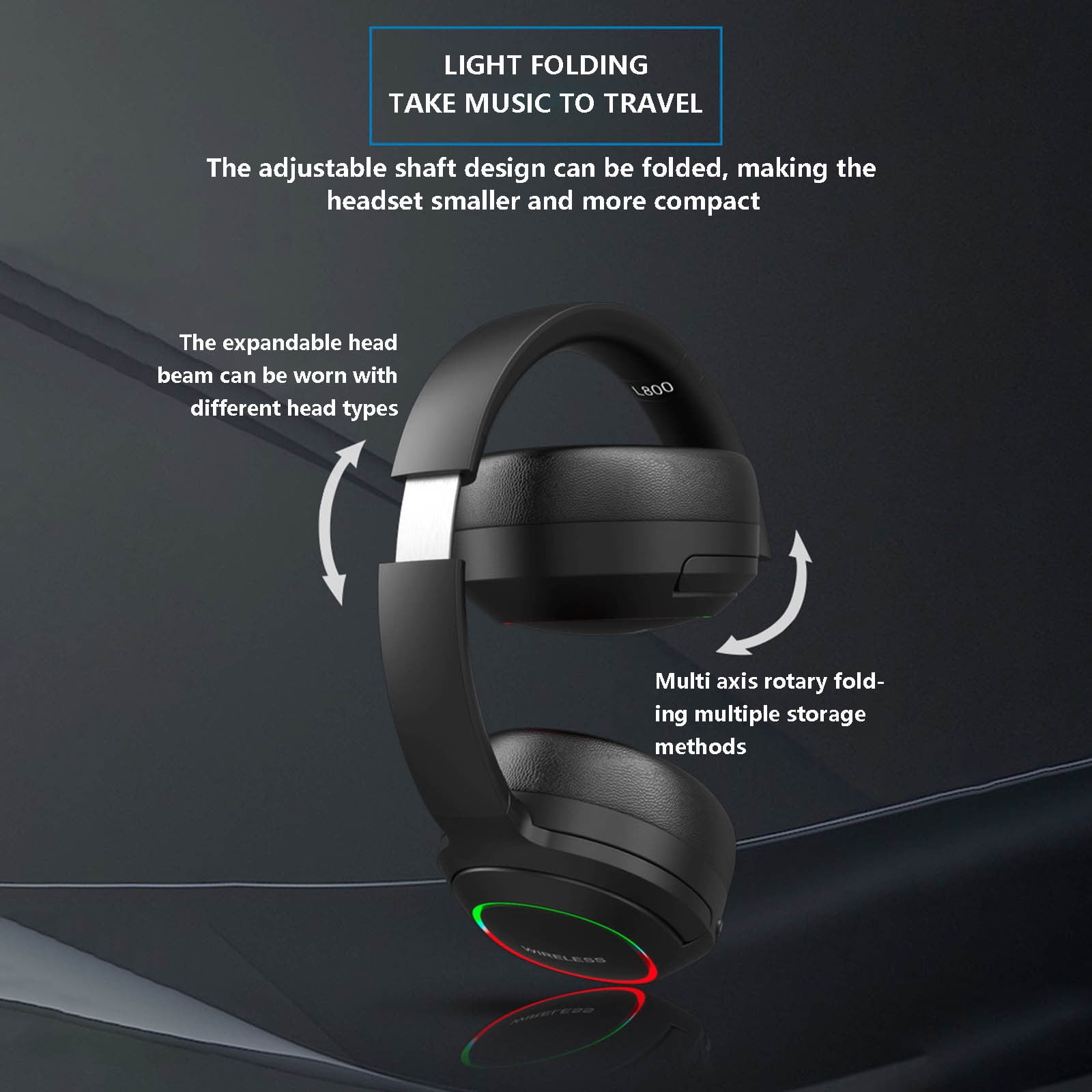 Trucker Bluetooth Headset, V5.2 Wireless Headset with Upgraded Microphone AI Noise Canceling, On Ear Bluetooth Headphone with Mute for Driver Office Call Center