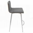 thumbnail image 2 of Modern Solid Wood Dining Chairs - 2-Pack with Stainless Steel Base and Tufted Seat, 2 of 5