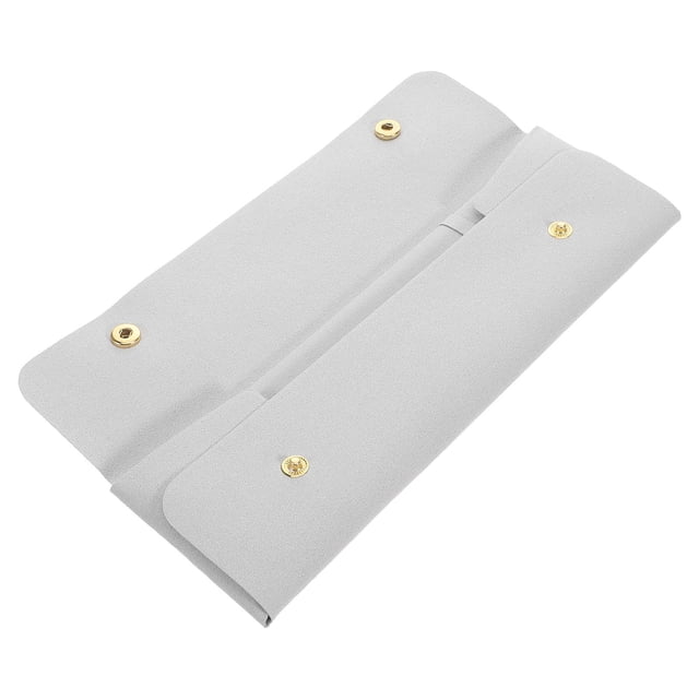 BRIGHTFUFU Organizador De Joyas Multifuncional De Tela Claro Con Bolsa Portátil Para Collares
