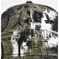thumbnail image 3 of Sombrero con estampado de graffiti para hombres y mujeres Sombrero de sombrilla multicolor versátil Gorra de moda Gorra de béisbol (negro), 3 of 5