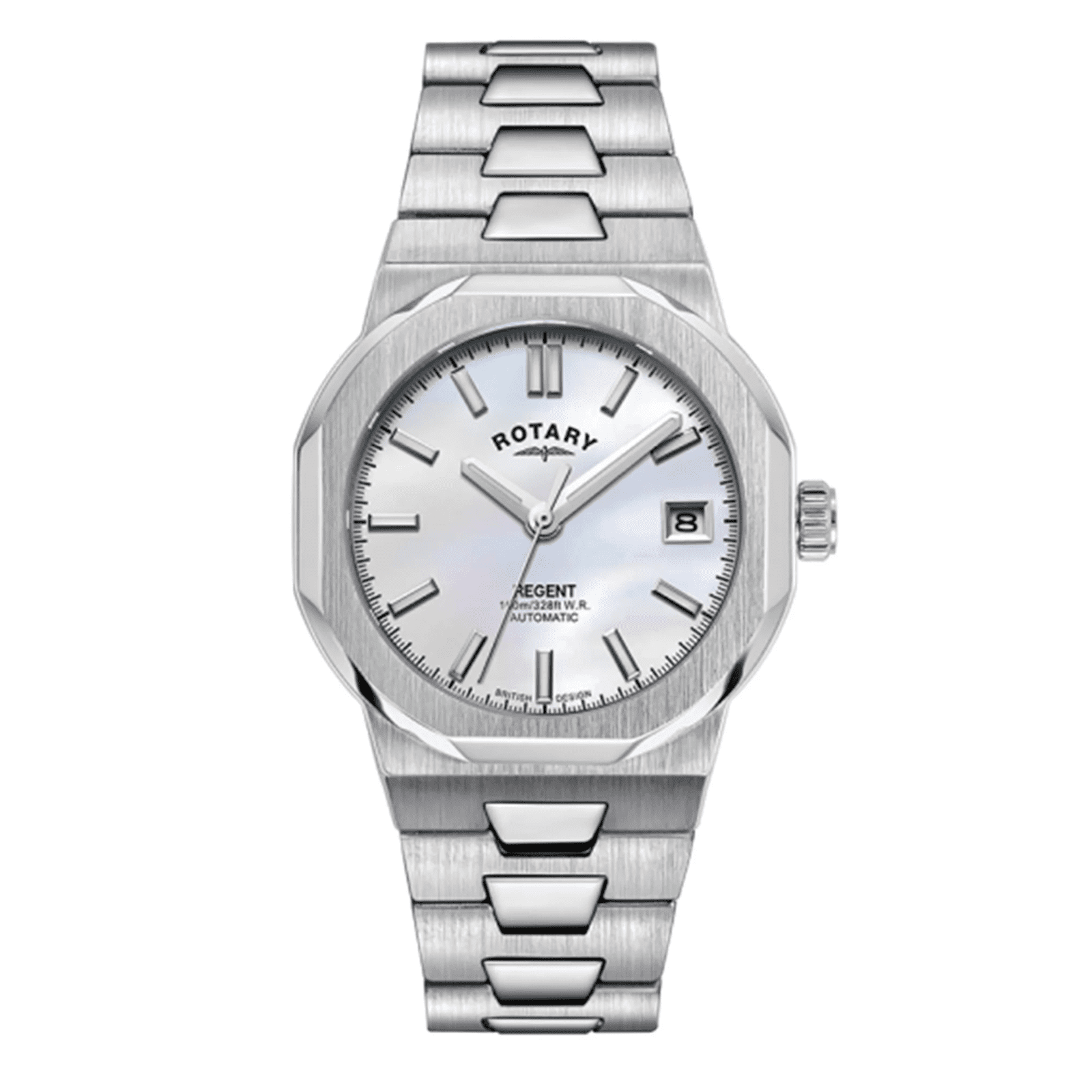New Rotary Regent MOP D Automatic Ladies Watch Rotary Regent Stainless Automatic Ladies Watch - Walmart.com main image 3