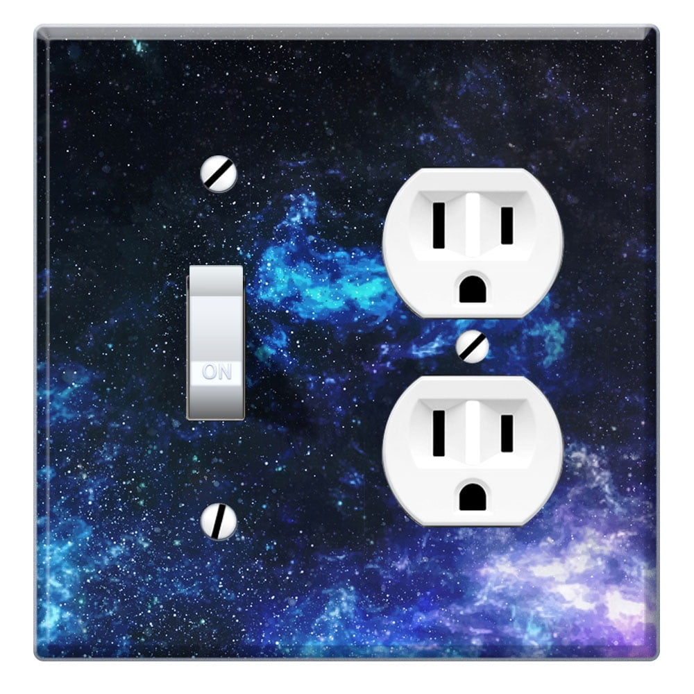 WIRESTER Double 1-Gang Toggle Light and 1-Gang Duplex ...