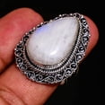 thumbnail image 2 of Rainbow Moonstone Gemstone Fashion Ethnic Gifted Vintage Ring Jewelry 8" SA 2306, 2 of 2