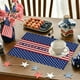 thumbnail image 4 of Independence Day Patriotic Placemats And Coasterss Heat Counteractive Table Decorations Perfectly For Independence Day BBQs Picnics And Holiday Parties, 4 of 6