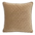 thumbnail image 2 of Better Homes & Gardens Quilted Look Throw Pillows, 19" x 19", 2 Pack, Tan, 2 of 4