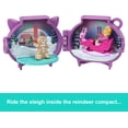 thumbnail image 3 of Set de juego compacto apilable Toy Polly Pocket Holiday, 3 of 6