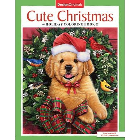 Cute Christmas Holiday Coloring Book