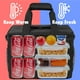 thumbnail image 3 of Bolsa Térmica Plegable OPUX Suave Aislada para Almuerzo 27L 40 Latas, 3 of 9