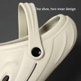 thumbnail image 3 of Men Clogs, Breathable Hole Design Garden Shoes Slippers Sandals Lightweight Slip On Mules Outdoor Walking Slippers Summer Beach Shoes, 3 of 10