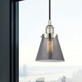 thumbnail image 2 of 616-1PH-PN-G63 Innovations Lighting Cone - 1 Light Mini Pendant In Industrial Style-9.5 Inches Tall and 6.25 Inches Wide-Polished Nickel Finish-Light, 2 of 2