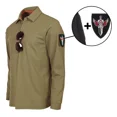 thumbnail image 4 of Camisa Polo Manga Larga Playera Casual Táctica Militar, 4 of 8