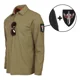 thumbnail image 4 of Camisa Polo Manga Larga Playera Casual Táctica Militar, 4 of 8