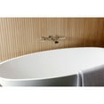thumbnail image 2 of Kingston Brass KS5026KL Hallerbos Two-Handle Wall Mount Roman Tub Faucet, Polished Nickel, 2 of 7