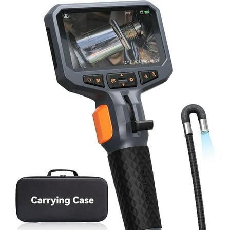 Two-Way Articulating Borescope Industrial Endoscope Inspection Camera 8.5mm Dia