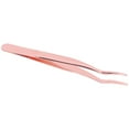 thumbnail image 2 of LAFGUR Outil Applicateur de Cils, Cils, Faux Cils Application Courbée Acier Inoxydable Extension de Cils Clip Auxiliaire, 2 of 8