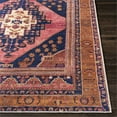 thumbnail image 3 of Surya Amelie AML-2347 24x35" Rectangle Chenille Rug in Burnt Orange/Bright Pink, 3 of 8