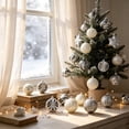 thumbnail image 6 of Kbndieu 24PCS Gray Christmas Balls Christmas Tree Decorations Ornaments, Shatterproof Xmas Bulbs, Plastic Xmas Hanging Ornament Ball for Holiday Party Wreath Garlands Trees, 6 of 6