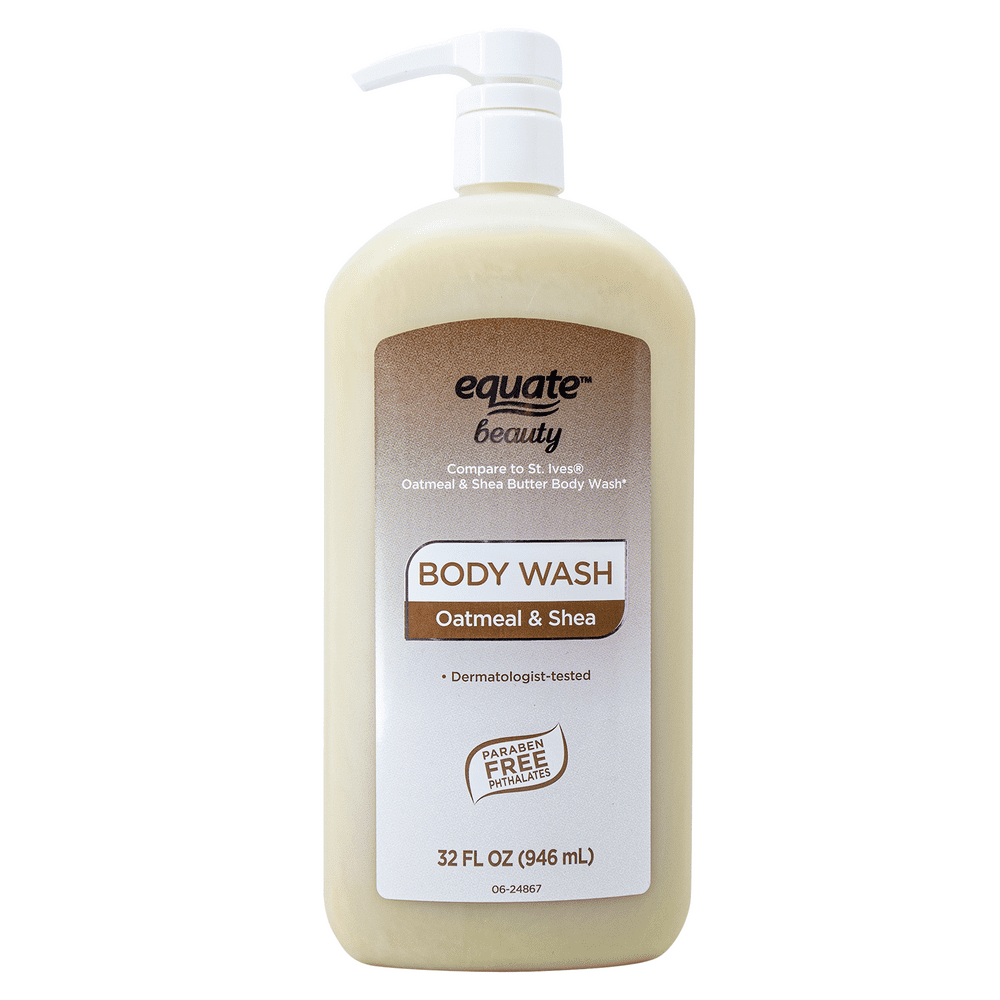Equate Oatmeal & Shea Butter Body Wash 32 fl. Oz.