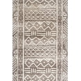 thumbnail image 3 of JONATHAN Y MOROCCAN HYPE 5 x 8 Area Rug, Amanar Tribal Geometric - Brown/Ivory, MOH503A-5, 3 of 10