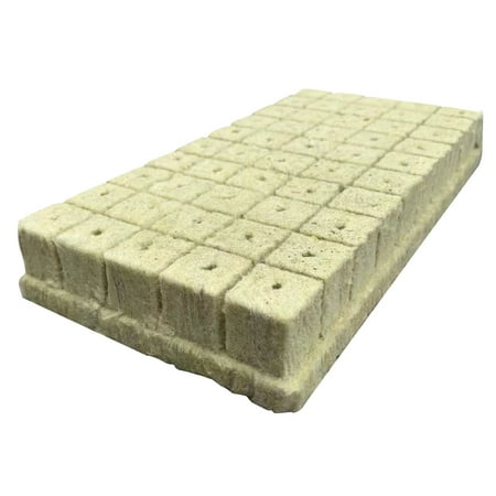 

50pcs Garden Sheets Rockwool Soilless Planting Starter Cubes Hydroponic Seeding Cubes 25x25x40MM