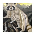 thumbnail image 4 of "Raccoon in Deco Style" - Canvas, 4 of 25