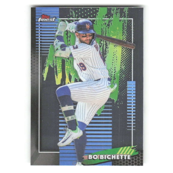 Collectible 2026 Topps Finest #36 Bo Bichette New York Mets MLB Baseball Base Trading Card