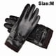 thumbnail image 1 of Winter Leather Gloves for Women, Wool Fleece Lined Warm Gloves, Touch Screen, 1 of 4