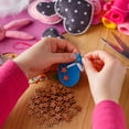 thumbnail image 2 of 100 Pcs Garland Scapbook Scrapbook Book Creative Button Decoration Wooden Button Decoration Button, 2 of 6