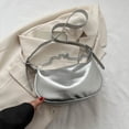 thumbnail image 4 of Bolsa De Hombro Bolso de cadena para mujer PU cuero moda sólido ajustable correa de hombro Shopper monedero Ehuebsd Para Estrenar, 4 of 8